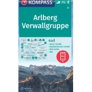 33 Kompass Wanderkarte